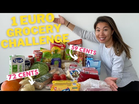What Can I Buy for 1 Euro in Portugal// Grocery Haul// Continente Grocery Store