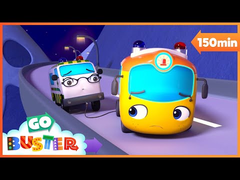 🚑 Learn about Ambulances! The Ambulance Bus | Go Learn With Buster | Videos for Kids