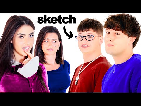 Blind Dating Girls with Sketch