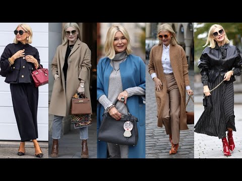 Natural Older Women OVER 50 | NewTrends Fashion For Women |winter/winter ☃️ ❄️ FallFashion 2026