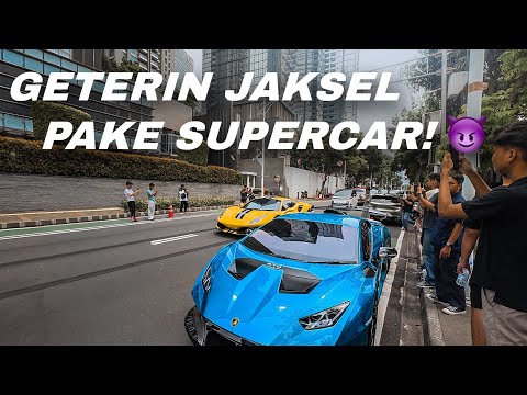 RUSUHH BANGETT!!😈😈😭 NGE GEBER SUPERCAR SAMPE LIMITT DI JAKARTA SELATAN DAN DI PIK!! 😎