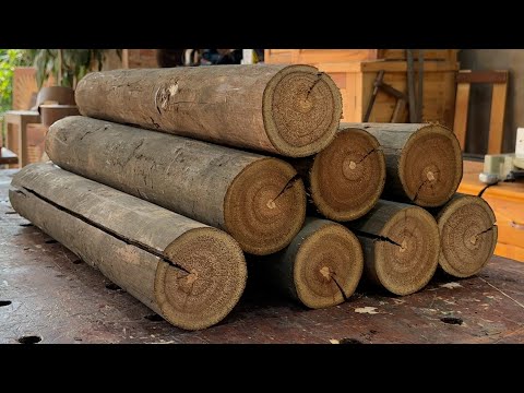 You Won’t Believe This Garden Furniture Was Made from Forgotten Wood!