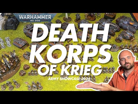 My Death Korps of Krieg Army Showcase 2024!