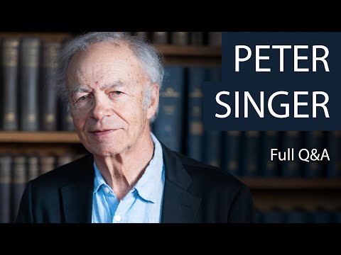 Peter Singer | Full Q&A at The Oxford Union