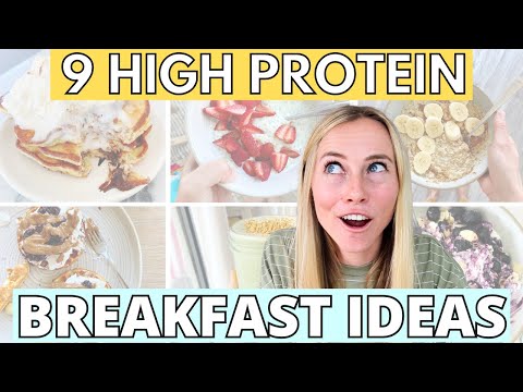 9 *High Protein* Breakfast Ideas [That AREN'T Eggs]