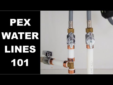 Installing PEX Water Lines: Replacing Polybutylene Piping