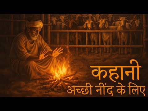 चरवाहे की बकरी और दो चोर | कहानी अच्छी नींद के लिए | hindi kahani Bedtime story