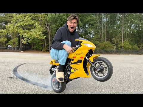 I Bought a MINI MOTORCYCLE From TikTok Shop