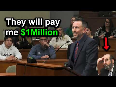 When a Man destroys a Greedy Corrupt bank in court