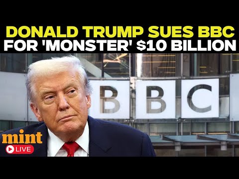 US News Live | Donald Trump Sues BBC for $10 Billion Over Edited January 6 Speech | White House