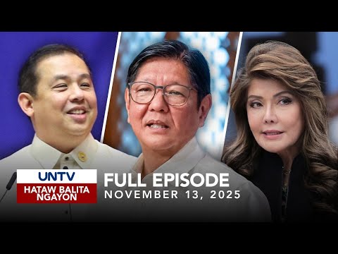 UNTV: Hataw Balita Ngayon | November 13, 2025