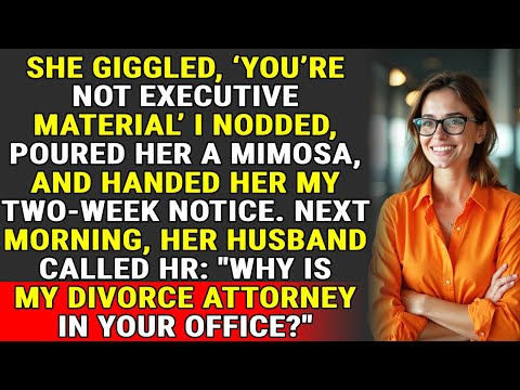 She Wasn’t Executive Material - She Was the Executive Threat ♟️ | Strategic Career Justice