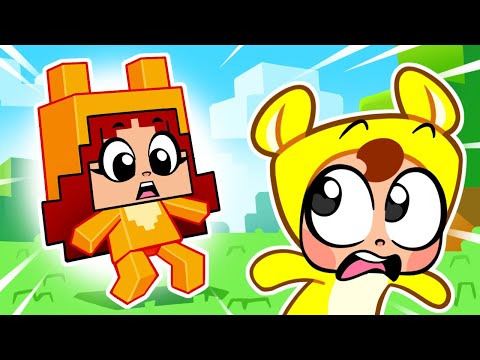 Minecraft 🟥🟩⬜️Funny Kids Songs And Nursery Rhymes😍