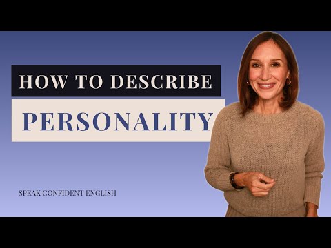 How to Describe Personality in English | Advanced Vocabulary