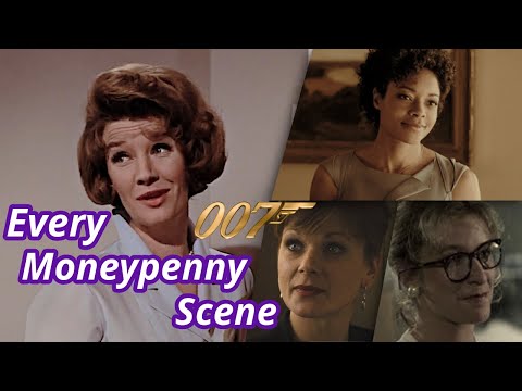 Every Moneypenny Scene in James Bond | 4K