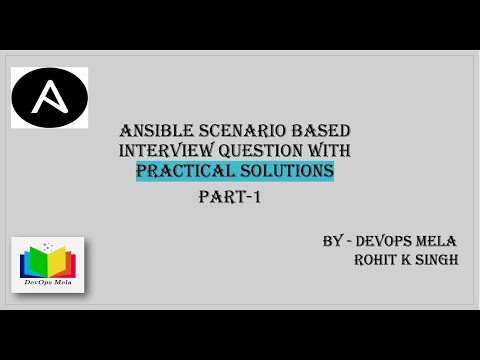Part-1: Ansible Scenario-Based Interview Questions with Practical Solution #ansible #interview