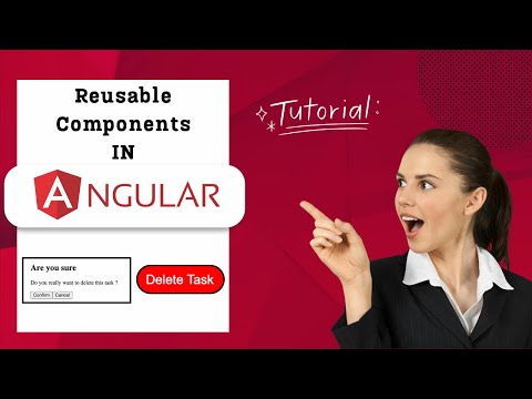 Reusable Components in Angular 18 | Build a Modal & Button (Step-by-Step Guide)