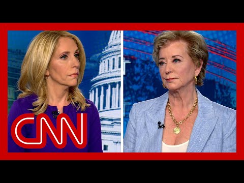 Dana Bash asks Linda McMahon how eliminating Department of Education will increase test scores