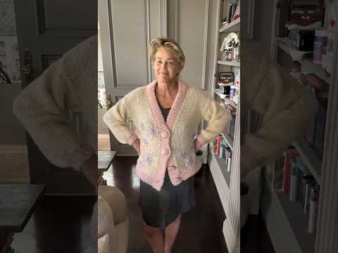 KNOTTY LIST REVEAL: Delivering a cardigan to Sharon Stone! π§Άπ