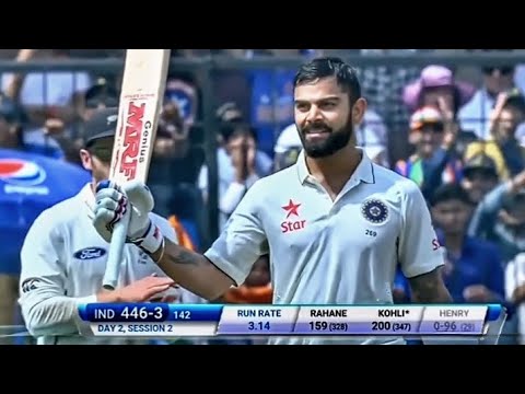 Virat Kohli 211(366) Vs New Zealand Indore [ Extended Highlights ] 3rd Test 2016/India Vs Newzealand