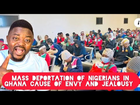 Ghana Starts Mass deportation of Nigerians because Nigeria had better Detty December