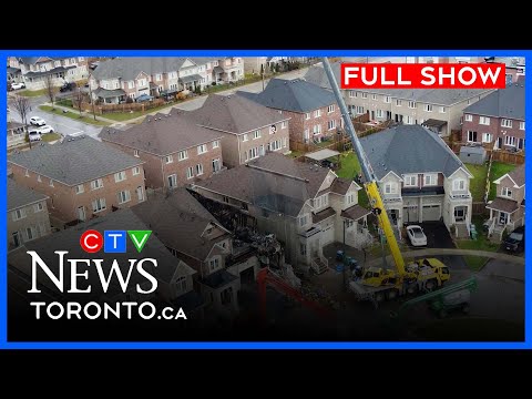 Remains of 1 adult found in burned-out Brampton home  | CTV News Toronto at Six for Nov. 21 2025