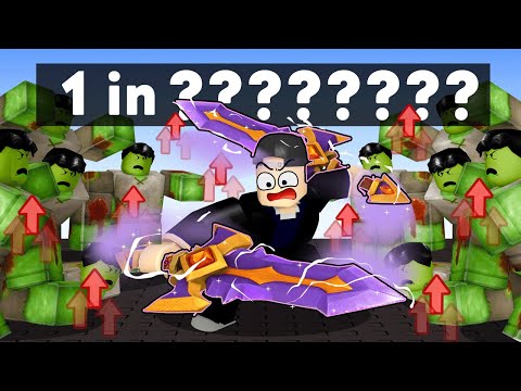 Getting a 0.001% Chance Sword in Roblox
