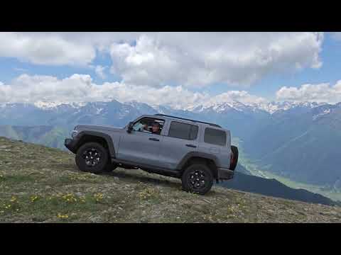 В горы на ТАНКЕ! Подъём на внедорожниках к вершине Эльбаши 3163м. Танк 300/Tank 300 на бездорожье