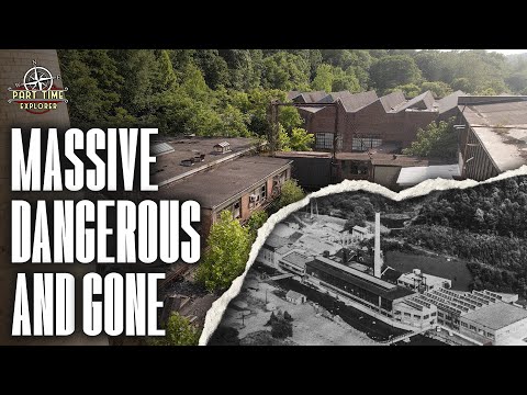 EXPLORING The Dangerous Ruins of the Warren Glen Paper Mill (FULL Tour with History)