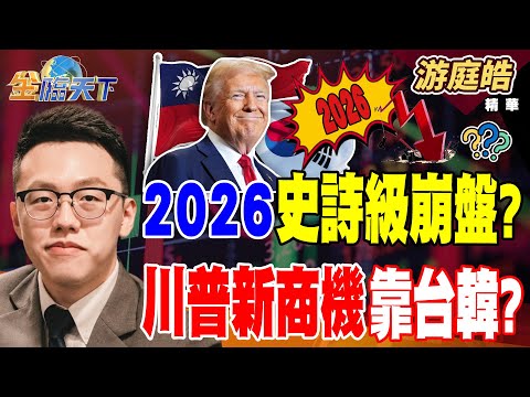 【精華】2026史詩級崩盤？ 川普新商機靠台韓？ 台灣人均資產亞洲第二 失智症人數恐翻倍？#游庭皓 #金臨天下 @tvbsmoney  20251224