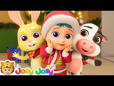 🎅🏻We Wish You a Merry Christmas🎄 + More | Holiday Songs for Kids | Jolly Jolly - Kids Songs