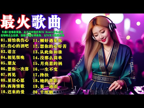 2026年度中文DJ热歌串烧，车载U盘爆款舞曲，夜场嗨点全拉满，劲爆DJ混音神曲集，女DJ实力现场呈现 【别怕我伤心】【伤心的酒吧】【诺言】【相见恨晚】【朋友】永不过时的经典DJ Remix音乐合集