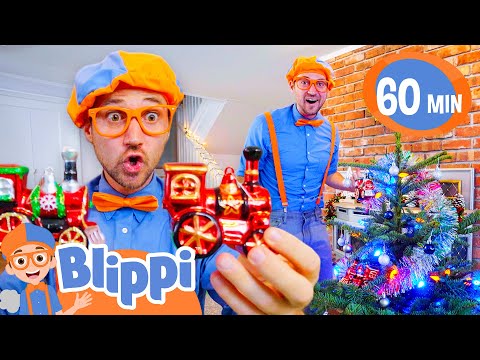 Blippi BLINGS OUT the Christmas Tree!🎄 | Blippi & Meekah Challenges and Games for Kids