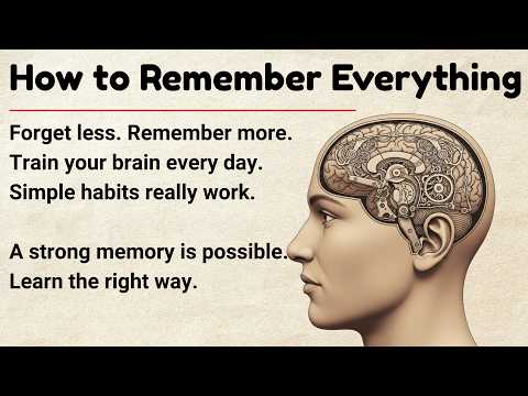“How to Remember Everything (2026 Memory Hacks)✅️| Learning & Memory Skills 🔥 | Boost Your Memory 🧠”