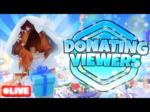 🔴 Pls Donate Live | 💰 Donating Robux To Viewers |💸23,000 Robux Giveaway | 🎄Christmas Roblox