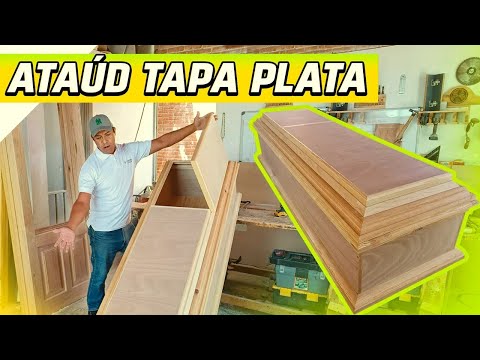 How to Make a Flat Lid Casket / Making Caskets Part 5 #elmueblemoderno
