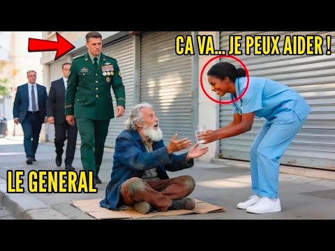 Elle apporte le petit-déjeuner à un vieil homme inconnu…ignorant pourquoi l’armée va soudain arriver
