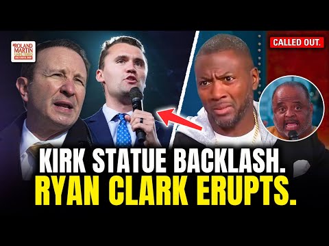 Charlie Kirk Statue Backlash. Ryan Clark Slams Jeff Landry’s Plan, MAGA Meltdown Ensues.
