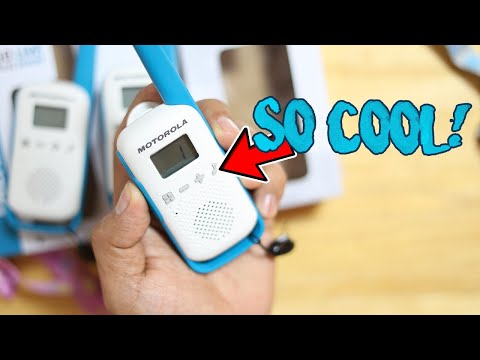 Fun with the Motorola T114TP Walkie Talkie: Cool Two-Way Radio Adventure!