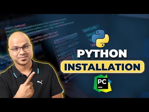 #2 Python Tutorial for Beginners | Python Installation | PyCharm