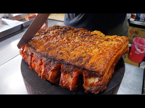 Delicious ! Crispy on the outside and moist on the inside pork | Asian Food