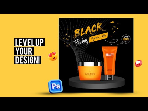 Step-by-Step Skincare Product Post Design in Photoshop