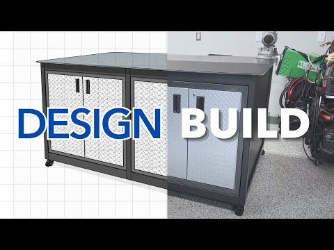 How to design & build a steel workbench welding table on a budget