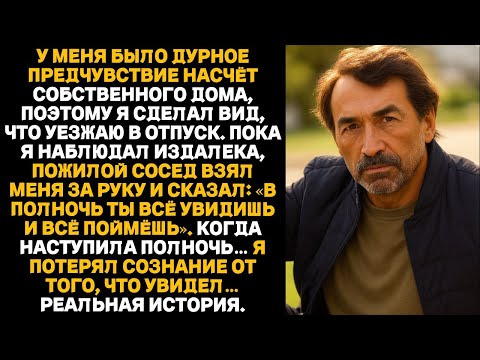 Я притворился, что уехал в отпуск, и наблюдал за своим домом, а увиденное изменило всю мою жизнь.