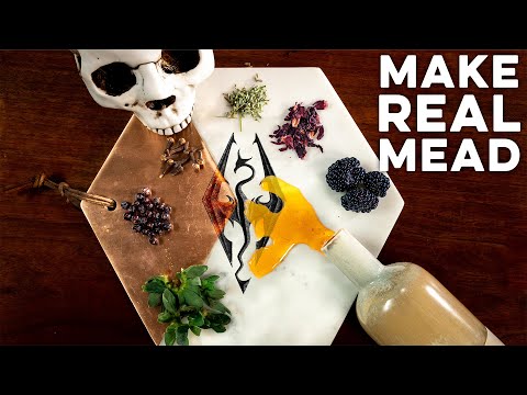How to make all the mead in Skyrim | How to Drink