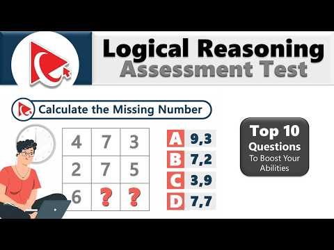 How to Pass LOGICAL REASONING ASSESSMENT TEST - Questions and Answers with Solutions