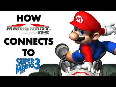 Where are Mario Kart DS Tracks Located in the Mario World?