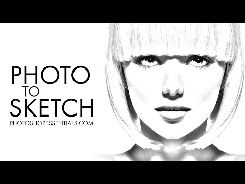 Photoshop Photo To Pencil Drawing and Sketch - Complete Guide