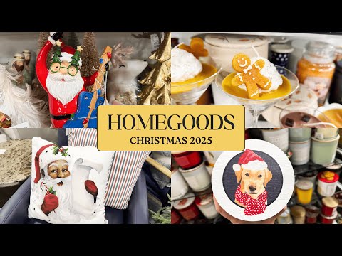 🎄 What's NEW at HomeGoods for Christmas Decor 2025? 🎄