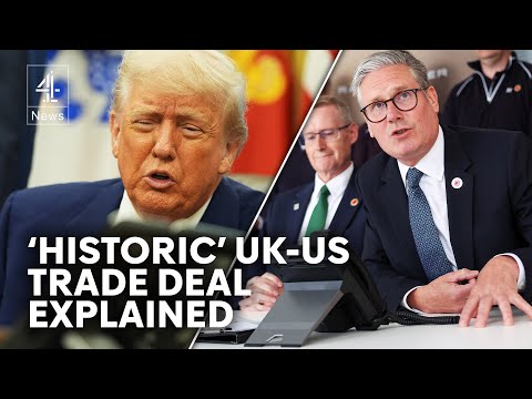 UK and US reach ‘historic’ deal to reduce Trump tariffs